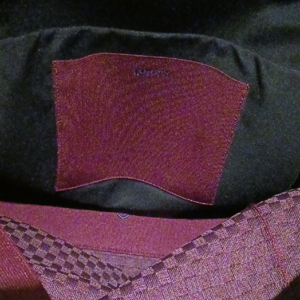 Rothy's Maroon Checkered Backpack - image 3